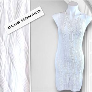 CLUB MONACO Sleeveless Scoop Neck Shift Dress Size XS